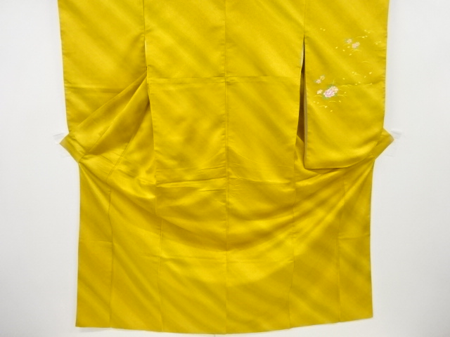 JAPANESE KIMONO / VINTAGE LONG SLEEVES KIMONO / SAKURA